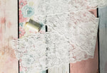 Stretch Lace 5.5" Double Galloon - White Available Now