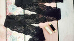 Stretch Lace 5.5" Double Galloon - Black A2 Available Now
