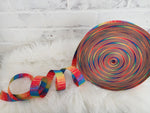Seat Belt Webbing Epic Rainbow 1" Available Now