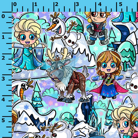 R72 - Winter Wonderland (choose fabric base) Available Now