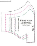 Batwing Facial Covering Pattern