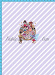 Surprise Dolls Panel Set Cotton Spandex Jersey Knit (sizes available) Pink + Purple Available Now