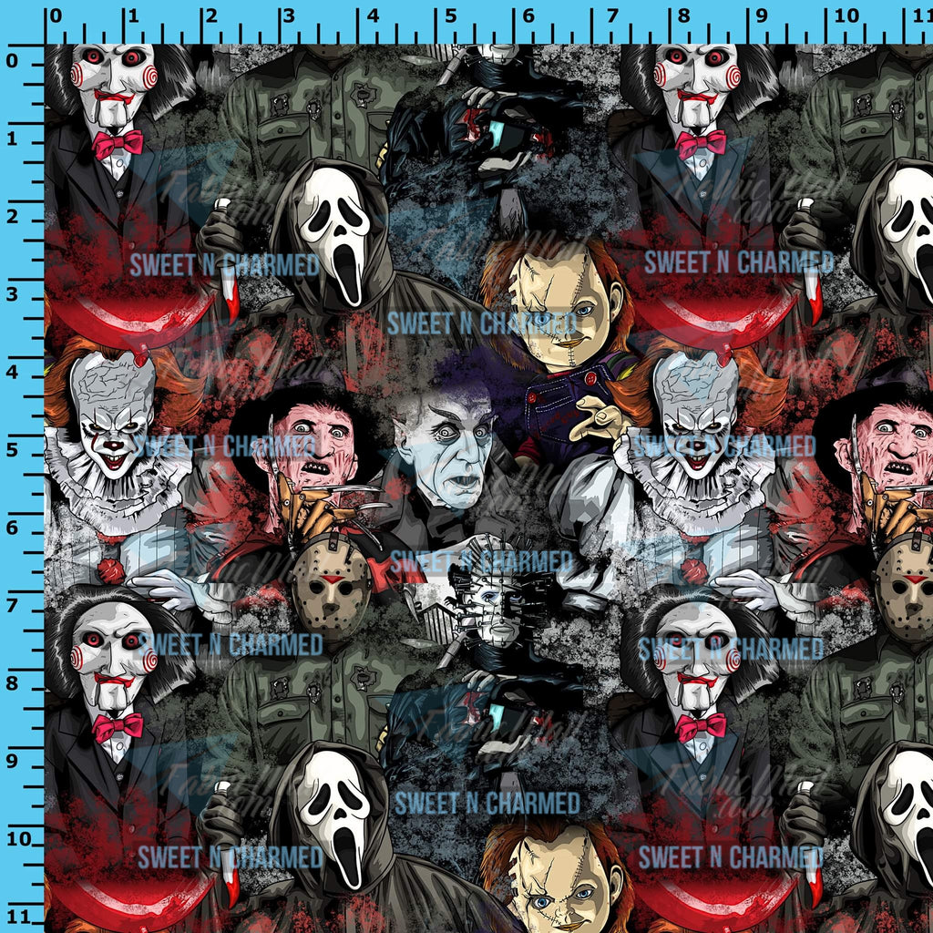 charmed monsters Vinyl - Monster Mashup | Fabricmail – Sweet N Charmed