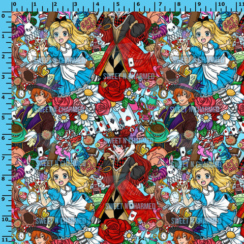 R69 - Adventures in Wonderland - (Choose Fabric Base) Available Now