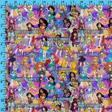 R75 - Sailor Princesses - (Choose Fabric Base) Available Now